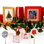 David & Charles Cross-Stitch Patterns Book – Seasonal Crafts Guide for-0