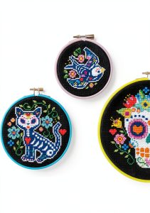 Cross-Stitch Embroidery Book by C&T Publishing Seasonal Crafts Guide-0