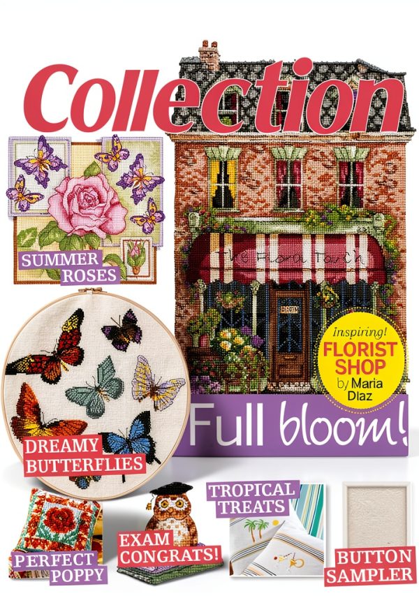 Needlepoint Cross-Stitch Pattern Book XYZ Designs Print Replica 2025-0