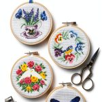 Cross Stitch Pattern Book by XYZ Brand Print Replica 73‑Page Design-0