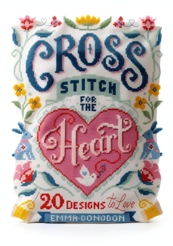 Cross-Stitch Patterns Book by David & Charles Kindle Edition 109 Pages-0
