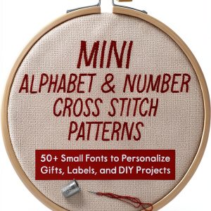 Cross Stitch Pattern Book XYZ Brand Print Replica 53 Page Design-0