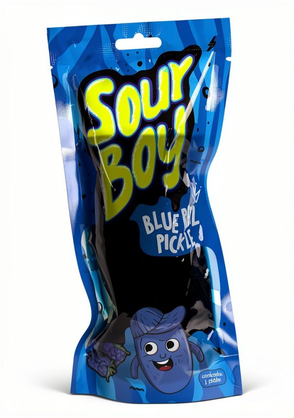 Sourboy Blue Raspberry Pickle Snack Kit – Sweet & Spicy Party Pack-3