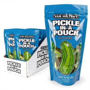 Van Holten's Dill Pickle-In-A-Pouch 12 Pack Gluten Free Snack-0