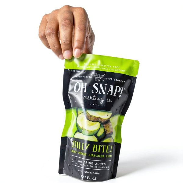 OH SNAP! Dilly Bites Gluten-Free Pickled Snack 42 Ounce Pack-5