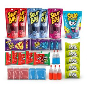 Sourboy Pickle Kit 5-Pack – Chamoy, Blue Raspberry & Cotton Candy-0