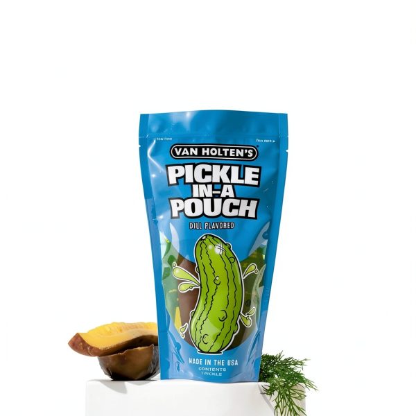 Van Holten's Dill Pickle-In-A-Pouch 12 Pack Gluten Free Snack-4