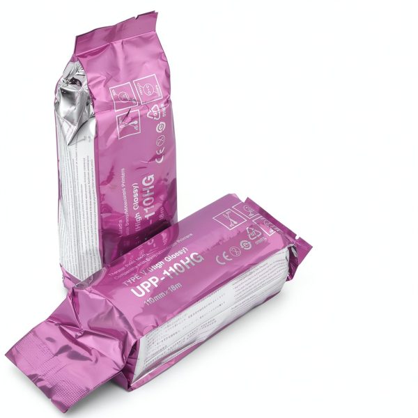 UPP-110HG(High Gloss) Compatible for Sony, Type V Ultrasound Paper 110 Film/Media,110mm x 18m 10 Rolls-1